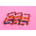 Gade 4 Titanium Bicycle Spacers для гарнитуры 20MM, 15MM, 10MM, 5MM и 3MM Rainbow Color